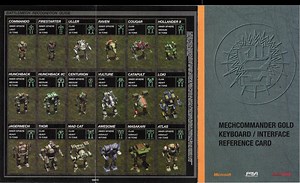 MC - Player's Guide - BattleMech Introduction tutorial - MechCommander Gold Hi Res mod for MechCommander