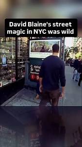 207K views · 11K reactions | In the late ’90s, David Blaine started doing street magic with just a small camera crew and regular people on the sidewalk. This clip is from his first ABC special Street Magic (1997), where he kept things simple — no stage, no big setup — just raw reactions in NYC. | New Yorkers | Facebook