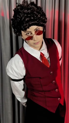 HUMAN ALASTOR COSPLAY #humanalastor #alastorhazbinhotel #alastor #hazbinhotelcosplay #hazbinhotel