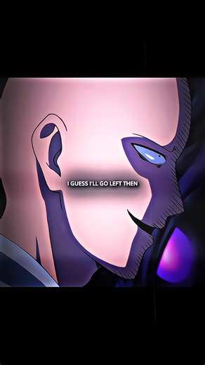 "I guess i'll go left then" 😂😂 #saitama #amv #edit #opm