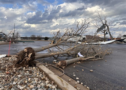 Residents asked to avoid areas with tornado damage in Three Rivers