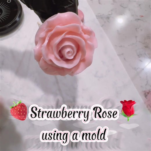Create a Chocolate Rose with Silicone Mold Tutorial