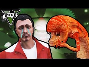GTA V Online - ALIENS ARE INVADING US LOL - Alien demolition derby!! - NexxuzHD