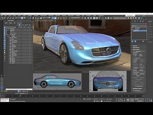 3DS Max Car Modeling Modeling 04