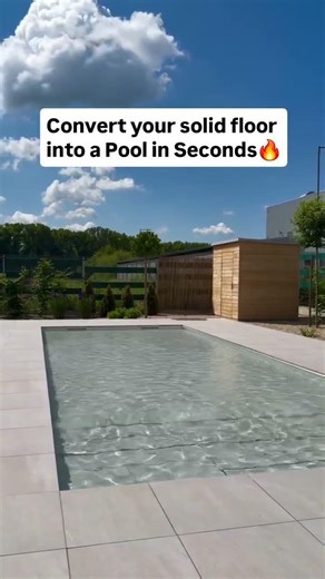 Hidden Pool That Transforms Your Terrace | Smart Luxury Home Innovation 🏡✨‪@NIVEKOpools‬