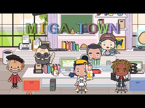 Miga Town: My School | Creative Game #1 (Android Gameplay) | Cute Little Games