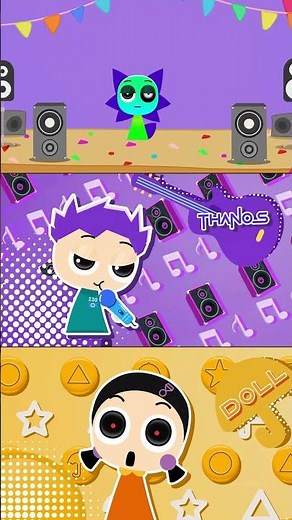 Sprunki OC SemiHemi meets Kiki and Bouba Sprunki OC ALL Phases #sprunki #incredibox