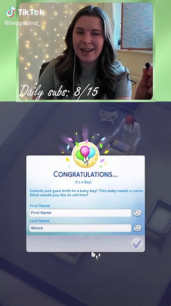 Naming My Babies with Chat! Sims 4 Baby Boy Name | HeppiSims