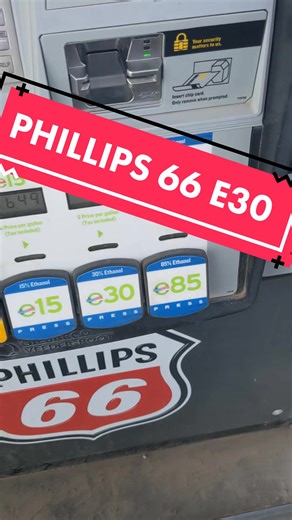 Testing E30 from Phillips 66. #ethanol #gas #gasstation #mpg #test #jakesutvadventures