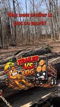 Trailer VS the Log Tilt 16+4 by Noave #trailer #equipment #logging #haul