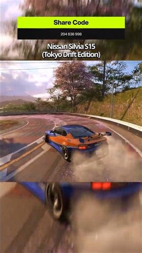 3 LEGENDARY JDM Tokyo Drift Cars You need in FH6!🤯#forzahorizon6 #drifting #shorts