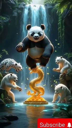 Panda to Dragon Warrior: An Epic Journey #kungfupanda