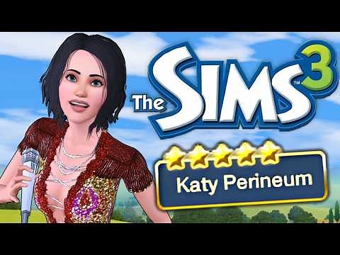 I made a famous singer in The Sims 3 (it went so wrong)