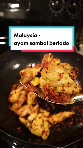 📍53 - Malaysia. Thank you for the suggestions and recipe, Amrita 😋 #malaysianfood #ayamsambal #malaysianrecipes #foodtiktok