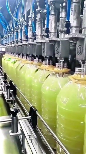 Automated Production Line for Bottling Detergent and Household Liquids