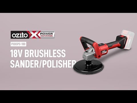 Ozito PXC 18V Brushless 2-in-1 Sander / Polisher [PXBSPS-180]