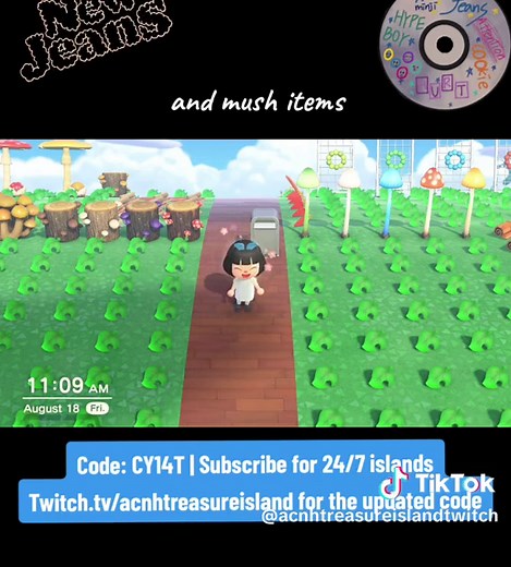 Fairycore Treasure Island ACNH Dodo Code - CY14T