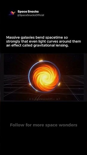 How Galaxies Bend the Fabric of Space 🌌