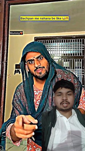 Bachpan me nahana be like 😂🔥 -mini wood toy-woodworking art skill/wood hand #shorts #comedy #funny