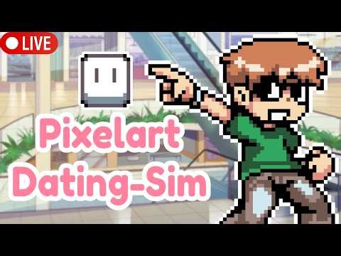 Designing Dating Sim Game Assets - Valentine's Day - 2