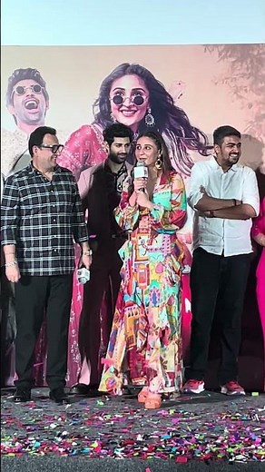 Dhvani Bhanushali, Aashim Gulati & Others at 'Kahan Shuru Kahan Khatam' Trailer Launch #dhvani