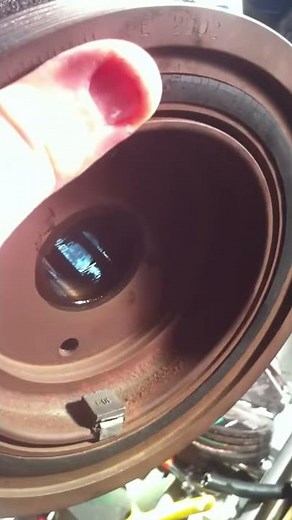 03 Discovery Crank Shaft Pulley seal replaced
