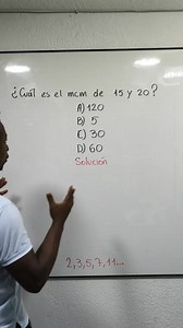 292K views · 7.3K reactions | Como calcular el mínimo común múltiplo de dos o más números #mcm #mates #math | Matematica paso a paso | Facebook