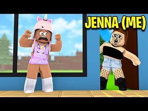GLITCHING into HOUSES as "Jenna" from The ODER! (Roblox)
