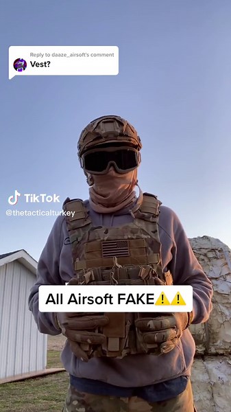 Glory Fire Multi Cam Tactical Vest Setup for Airsoft Milsim