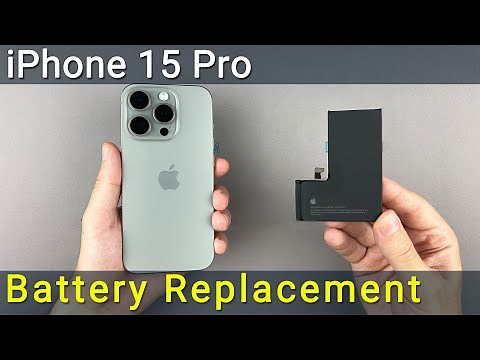 iPhone 15 Pro Battery Replacement Guide