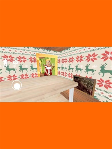 scary Santa horror game part 1 😲 #gaming