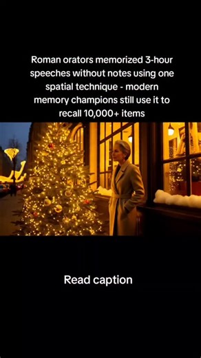 Synvora | Cognitive Operator on Instagram: "1. Between 80 BCE and 50 CE, Roman senators like Cicero delivered speeches lasting hours without a single written note. Historians assumed photographic memory or years of practice. Then researchers discovered their actual method in ancient rhetoric texts: the Method of Loci, also called memory palaces. They converted information into spatial journeys through imagined buildings. Your brain remembers locations effortlessly but struggles with abstract dat