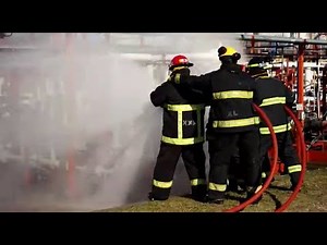 YPF presentó "Colossus", un nuevo robot bombero "único en Latinoamérica"