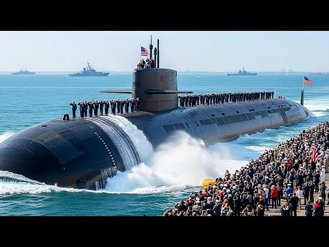 U.S. Navy launched a terrifying new submarine that has Russia and China worried
