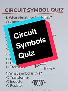 Circuit Symbols Quiz: Can You Score 7/7?