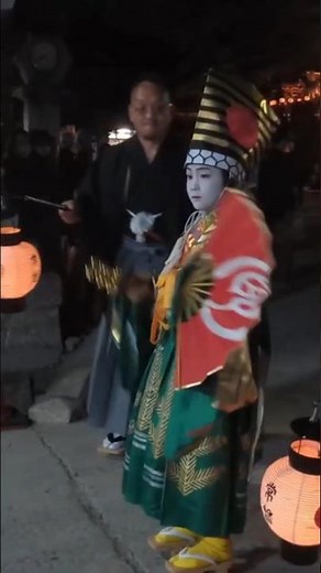 長浜曳山まつり2026 夕渡り 三番叟