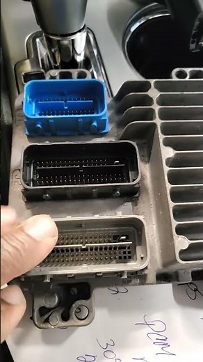 2007_2012 GMC Acadia Egine Control Module Programming Code P0222/P2135 Short