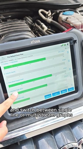 Engine acting up? The XTOOL D9S makes it simple.