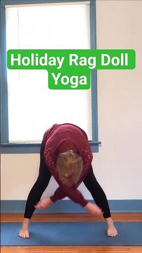 Rag Doll Yoga: Forward Fold & Floppy Fun! 🎄