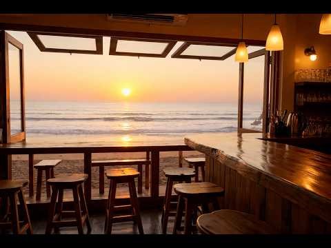 Lofi Beach Café Vibes 🌴 Sunset Chill Beats for Study & Relaxation 2 Hour