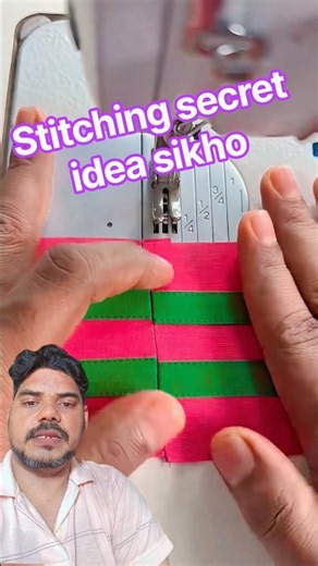 border Patti stitching secret idea sikho 💡👌 shorts video #sewing #stitching #sewingtutorial