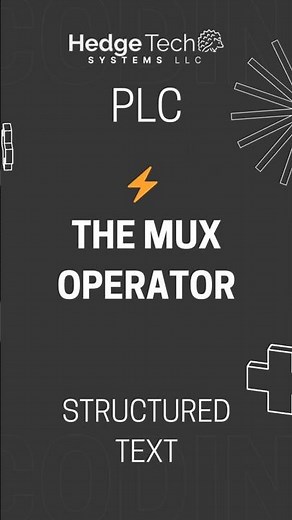 MUX Operator Explained | Structured Text PLC Programming Tips