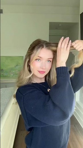 so easy and chic 🤌🏼⭐️ I loveee #hair #hairstyle #hairtutorial #hairtok