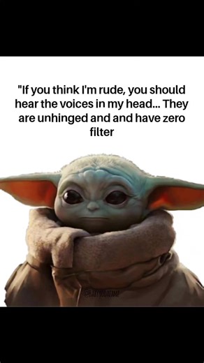 So me. | Baby Yoda Fanz