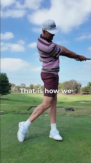 Great Drill to Stop Leading with Your Arms #golfswing #golftips
