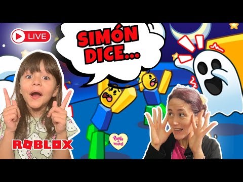 🎮 ¡Simón Dice! Pero en Roblox 😂 | Pau & Mami en Vivo