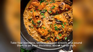 Chicken Marsala recipe
