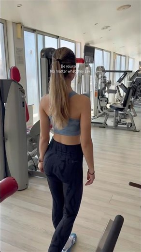 Have fun all the time. Be yourself no matter what they say #gym #gymgirl #yourself #loveyourself