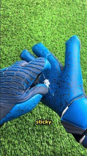 Why FIFA Actually Allows Super Sticky Gloves #football #goalkeeper #sports