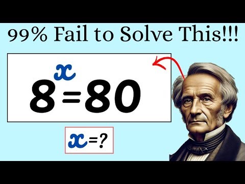 Exponent Trick || Can you solve this? || Math Olympiad